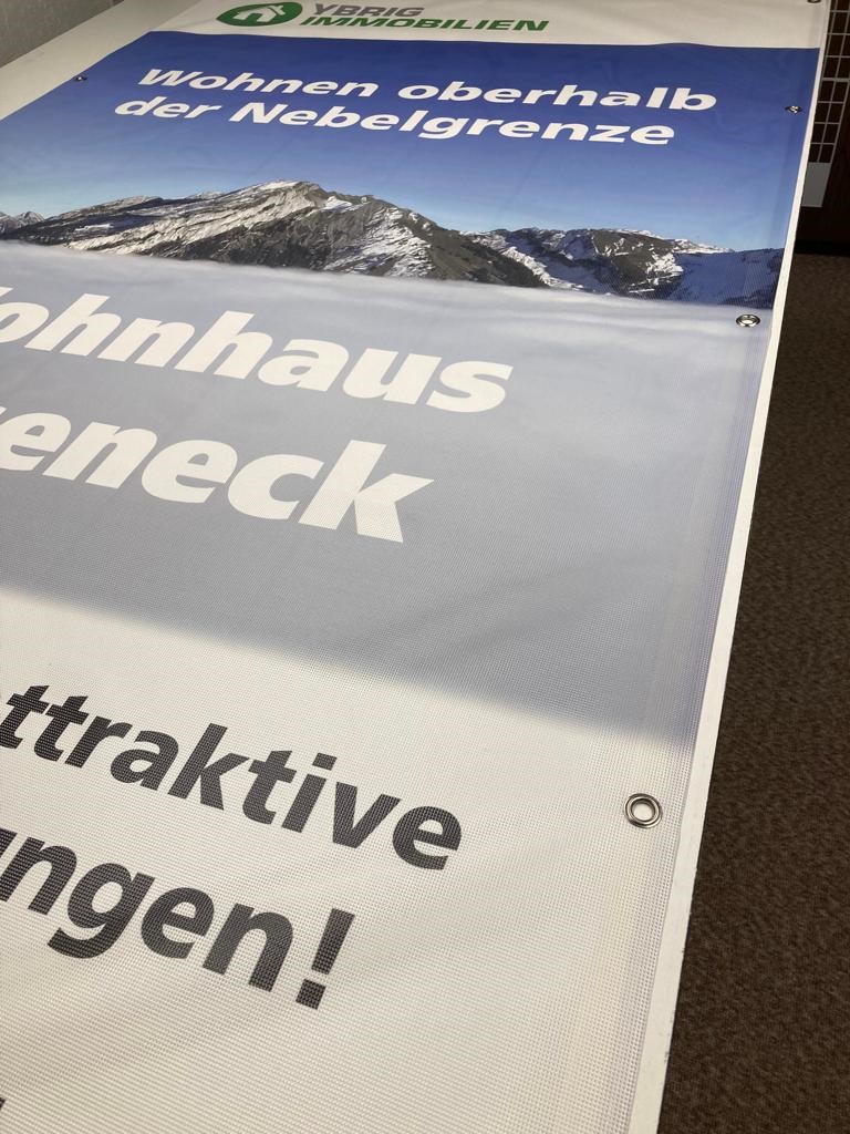 Druck Werbebanner
